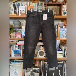 Levi's original fit 501 skinny altered